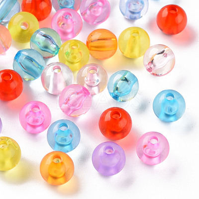 Transparent Acrylic Beads MACR-S370-A8mm-1