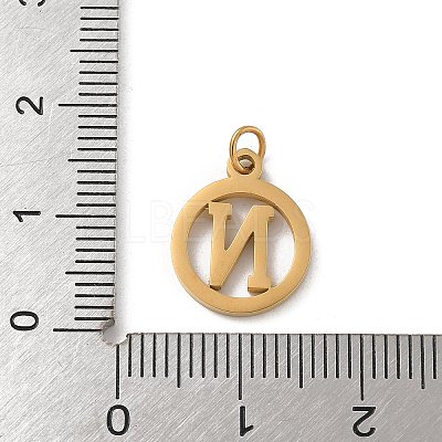 304 Stainless Steel Charms
with Jump Ring STAS-R001-02G-N-1