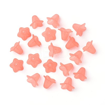 Transparent Acrylic Beads FACR-WH0004-01-1