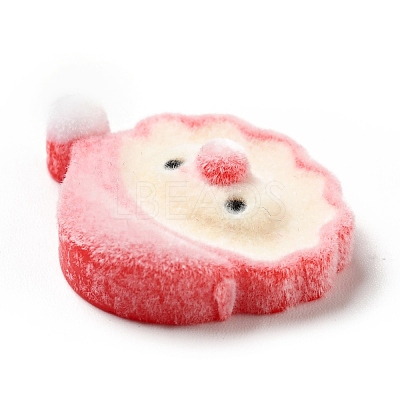 Christmas Opaque Resin Cabochons RESI-G042-C02-1