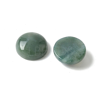 Natural Moss Agate Cabochons G-Z075-06C-1