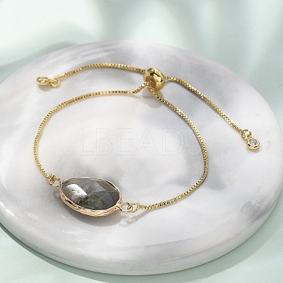 Brass Bolo Slider Bracelets BJEW-JB04688-M-1