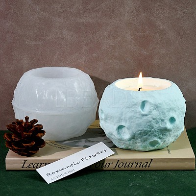DIY Round Candle Holder Silicone Molds PW-WG4868C-01-1