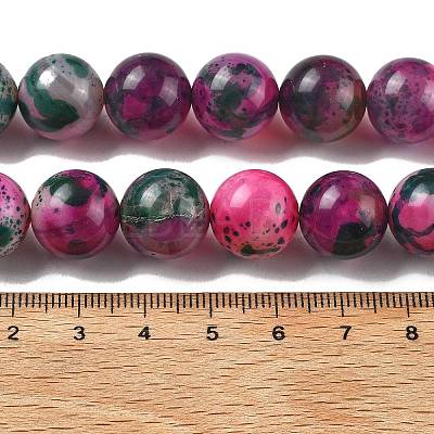 Natural Multi-Color Agate Beads Strands G-A261-B15-14mm-1