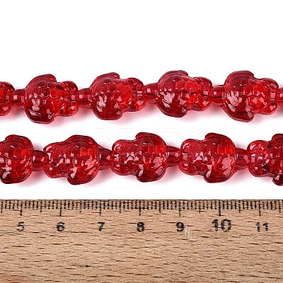 Transparent Glass Beads Strands DGLA-N021-02A-04-1