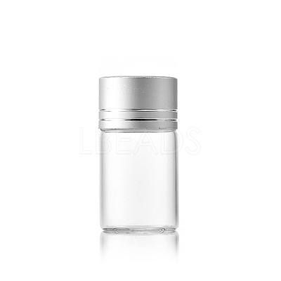 Clear Glass Bottles Bead Containers CON-WH0085-77C-01-1
