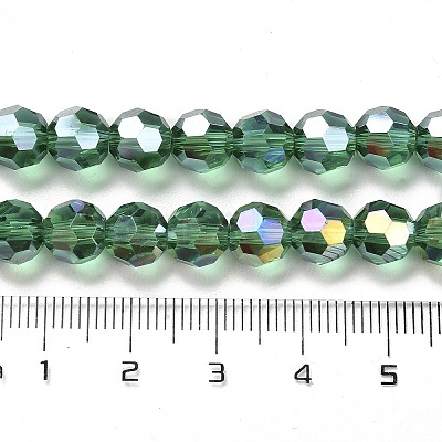 Transparent Glass Beads EGLA-A035-T8mm-B18-1