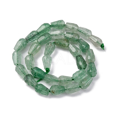 Natural Green Strawberry Quartz Beads Strands G-C080-B04-01A-1