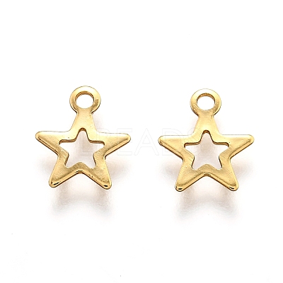 201 Stainless Steel Charms STAS-B001-28A-G-1