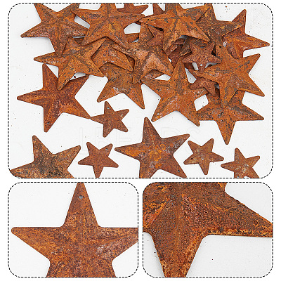 60Pcs Iron Pendants IFIN-GF0001-42B-1