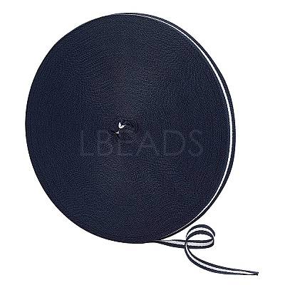 Flat Striped Grosgrain Polyester Ribbons EC-WH0003-13-B06-1