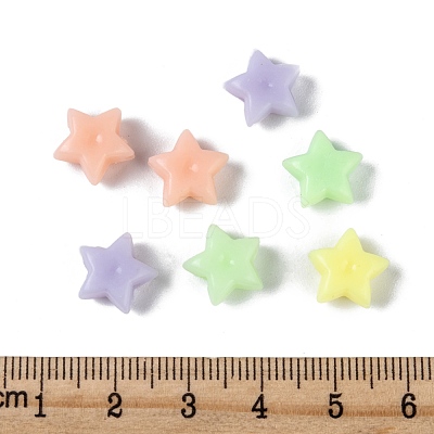 Opaque Acrylic Beads MACR-S296-74-1