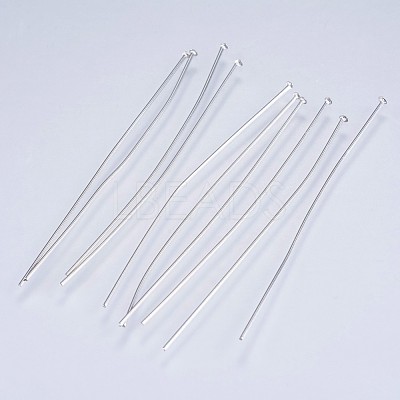 Tarnish Resistant 304 Stainless Steel Flat Head Pins STAS-F145-07P-0.6x50mm-1