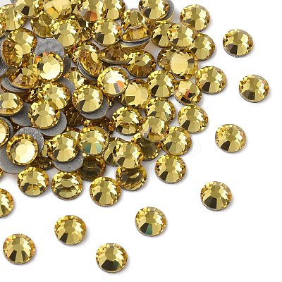 Preciosa&reg Crystal Hotfix Flatback Stones Y-PRC-HSS12-10020-1