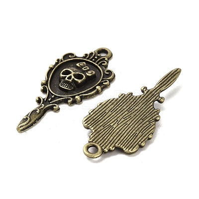 Tibetan Style Alloy Pendants FIND-C043-015AB-1