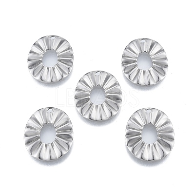 Non-Tarnish 201 Stainless Steel Pendant STAS-B027-07P-1