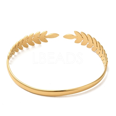 304 Stainless Steel Cuff Bangles BJEW-Z022-01G-1