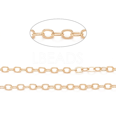 3.28 Feet Brass Cable Chains X-CHC-S003-13G-1