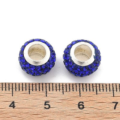 Rondelle Polymer Clay European Beads FIND-U001-01L-1