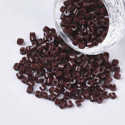 6/0 Glass Bugle Beads SEED-S032-02B-09-1