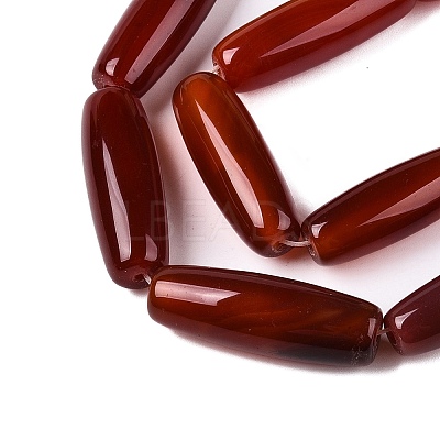 Natural Agate Dyed Beads Strands G-T138-230F-1