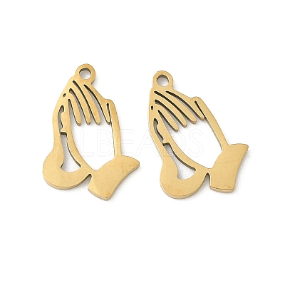 201 Stainless Steel Laser Cut Pendants STAS-P428-12G-1