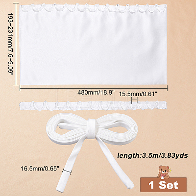 Women's Wedding Dress Zipper Replacement DIY-WH0304-364B-1