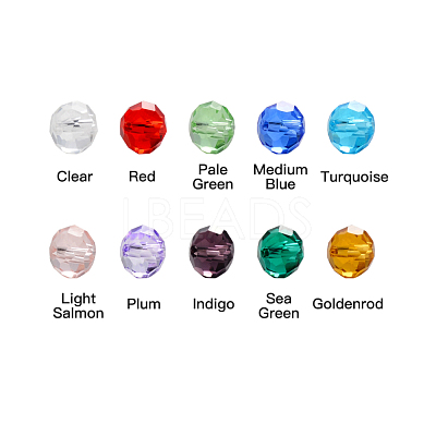 Transparent Glass Beads FPDL-S015-04C-01-B-1