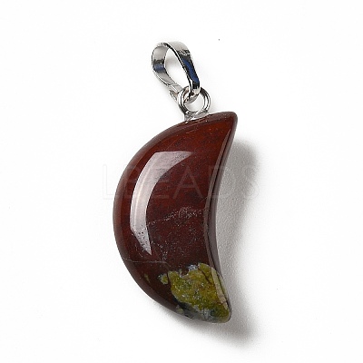 Natural Dragon Blood Pendants G-Z022-05A-1