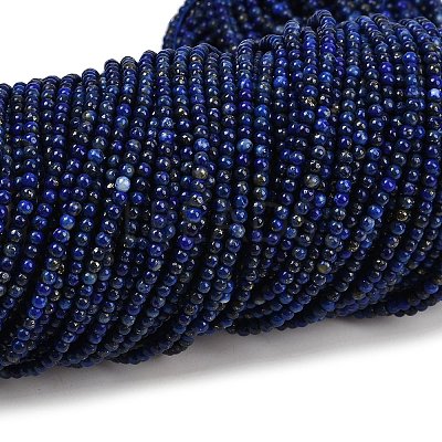 Natural Lapis Lazuli Beads Strands G-RM250101-B37-1