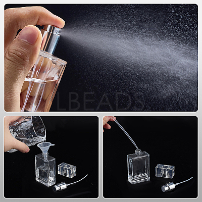 10Pcs Glass Perfume Spray Bottles MRMJ-PH0003-26-1