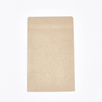 Resealable Kraft Paper Bags OPP-S004-01B-1