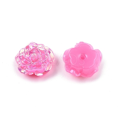 Opaque ABS Plastic Beads KY-G019-02G-1