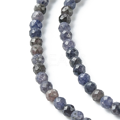 Natural Sapphire Beads Strands G-G204-A02-3.5mm-1