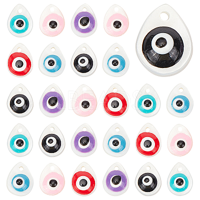 50Pcs Natural Freshwater Shell Charms SHEL-SC0001-22-1