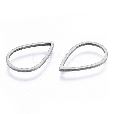 Non-Tarnish 201 Stainless Steel Linking Rings STAS-N090-T07-1-1