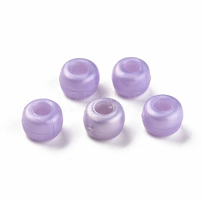 Plastic Pearlized Beads KY-R019-01C-1