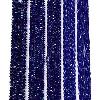 Electroplate Glass Beads Strands LS-EGLA-A044-T6mm-L06-1