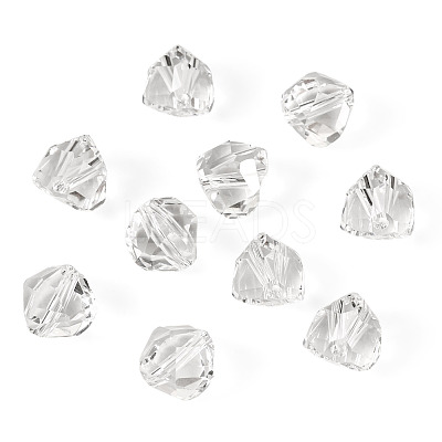 10Pcs Glass Imitation Austrian Crystal Beads GLAA-TADJ0001-11L-1