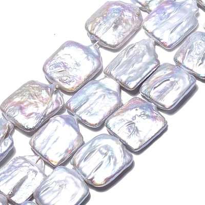 Natural Keshi Pearl Beads Strands PEAR-S020-K07-1