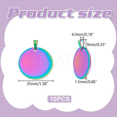 10Pcs Alloy Pendants FIND-WR0011-54B-1