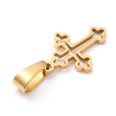304 Stainless Steel Pendants STAS-P253-03G-1