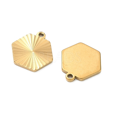 304 Stainless Steel Pendants STAS-C167-08C-G-1
