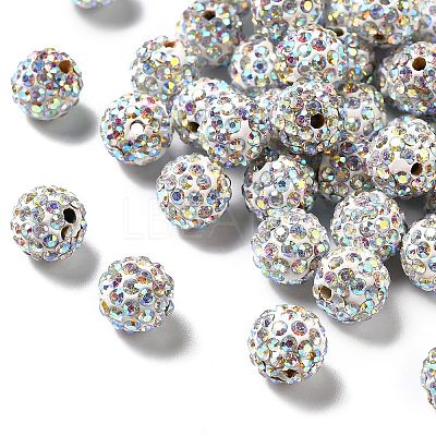 Pave Disco Ball Beads RB-A130-10mm-11-1
