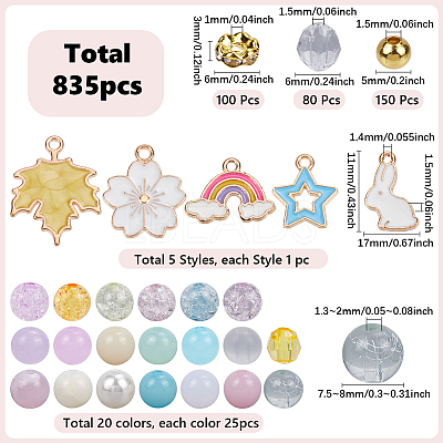 DIY Jewelry Making Findings Kits DIY-SP0002-98-1