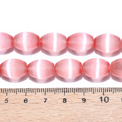 Dyed Natural Selenite Beads Strands G-T138-232H-1