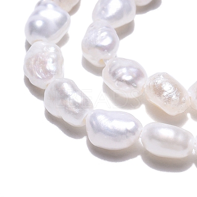Natural Cultured Freshwater Pearl Beads Strands PEAR-N014-03E-01-1