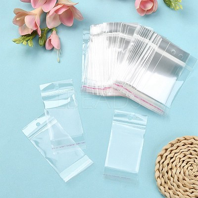 OPP Cellophane Bags with Hanging Hole OPC-YW0001-0-1