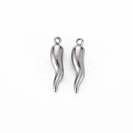 Non-Tarnish 304 Stainless Steel Charms STAS-N097-105P-NR-1
