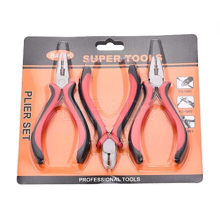 45# Carbon Steel Jewelry Plier Sets PT-T001-07-01-1